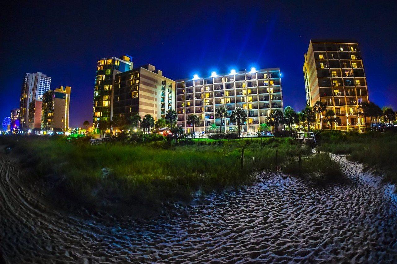 Sandcastle Oceanfront Resort At The Pavilion Myrtle Beach Exterior photo