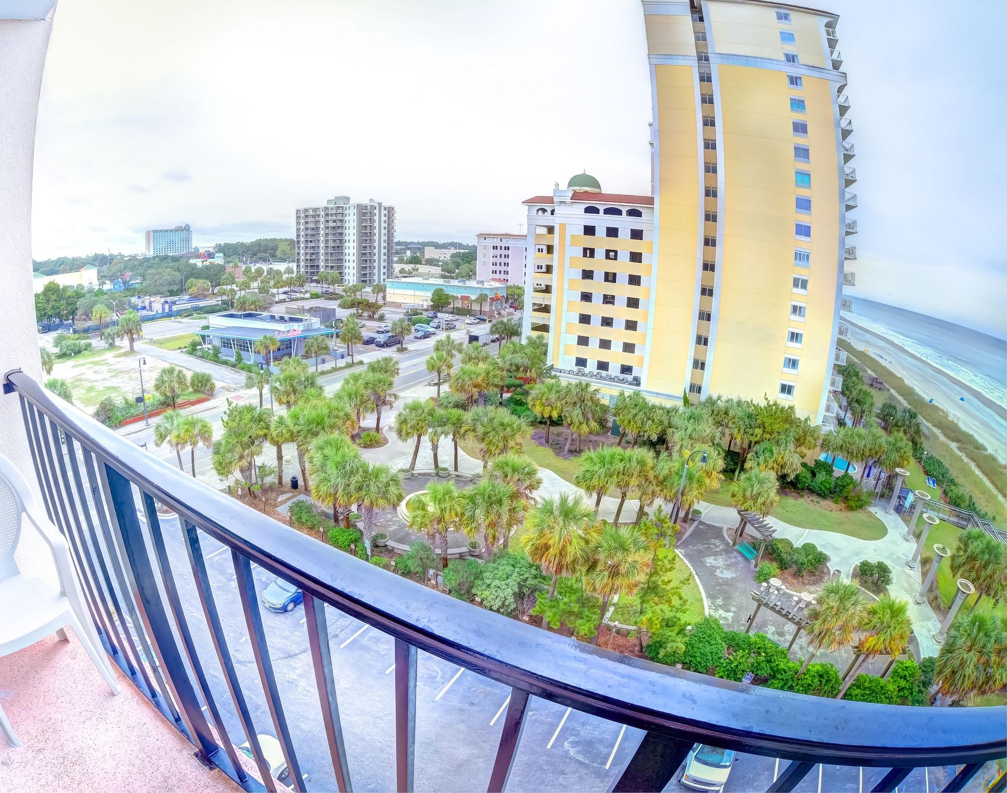 Sandcastle Oceanfront Resort At The Pavilion Myrtle Beach Exterior photo