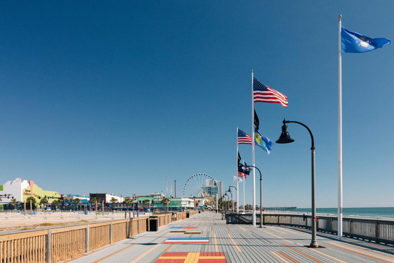 Sandcastle Oceanfront Resort At The Pavilion Myrtle Beach Exterior photo