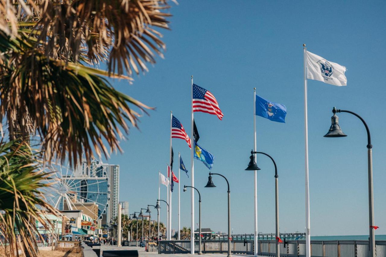 Sandcastle Oceanfront Resort At The Pavilion Myrtle Beach Exterior photo